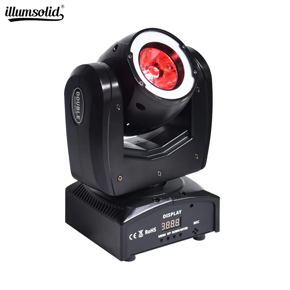 

lyre led dmx moving head beam disco light Double sided wash dj effect lighting for show