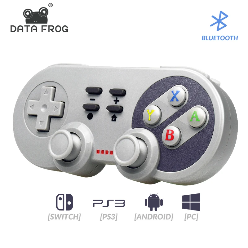 Беспроводной Bluetooth геймпад Data Frog джойстик для Windows/PS3/анороида/ПК/Nintndo|Геймпады| |