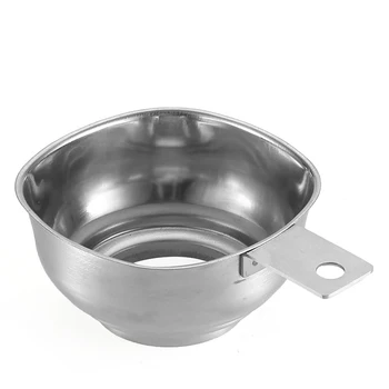 

Pickle Cup Kitchen Stainless Steel Hopper Canning Funnel Wide Mouth Wide Mouth Funnel With Handle Hanging Wide mouth funnel