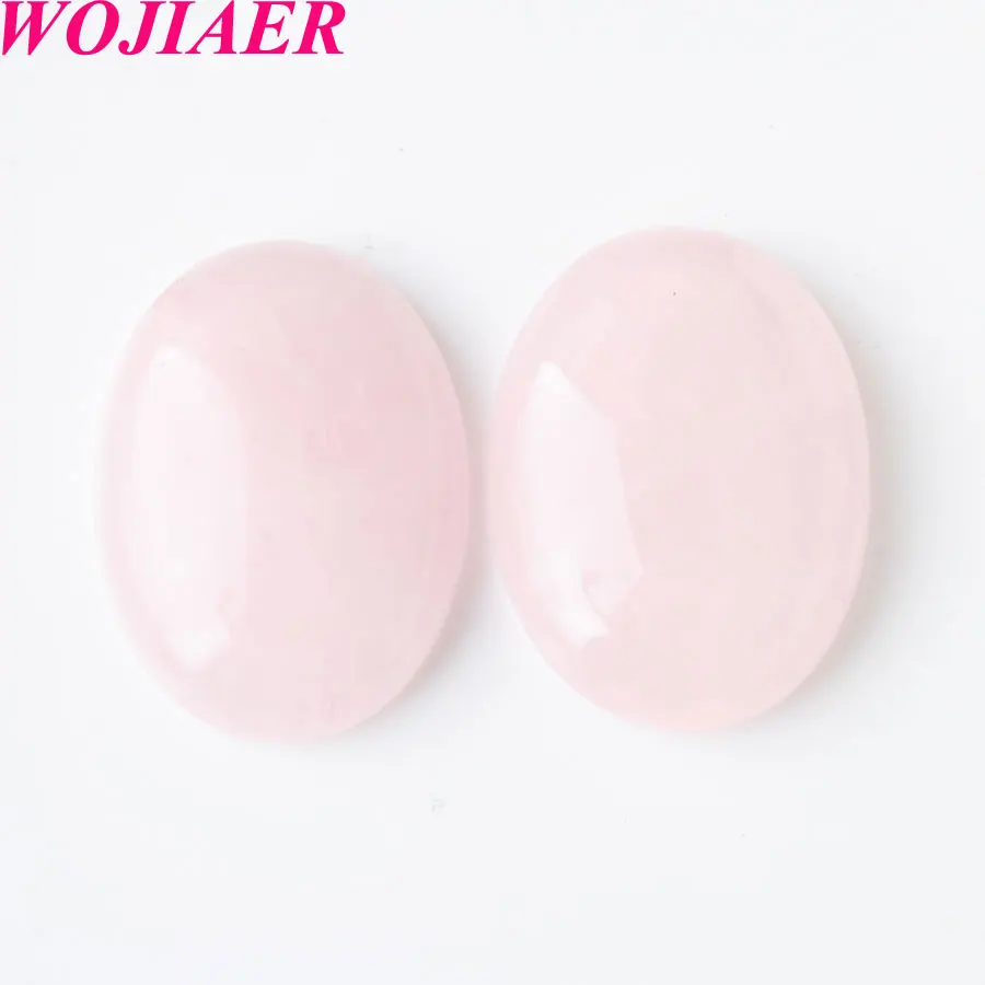WOJIAER Rose Quartzs овальные драгоценные камни кабошон кабина без просверленного