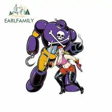 EARLFAMILY 13cm x 13cm Big Robot Car Stickers Helmet Motorcycle Sunscreen Vinyl JDM Bumper Trunk Truck Graphics Accessories EARLFAMILY 13cm x 13cm Big Robot Car Stickers Helmet Motorcycle Sunscreen Vinyl JDM Bumper Trunk Truck Graphics Accessories