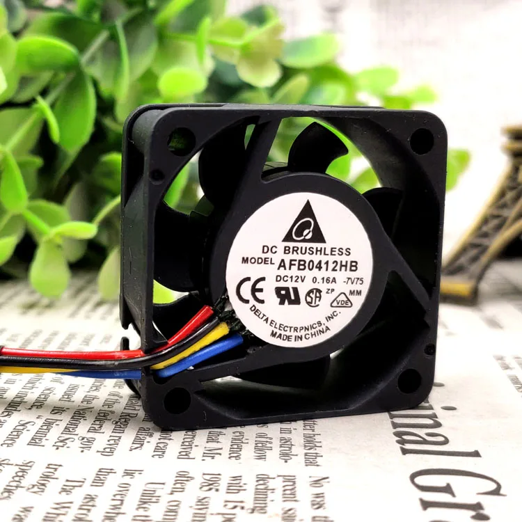 AFB0412HB 4 см 12V 0.16A 4015 защиты электродвигателя Вентилятор охлаждения