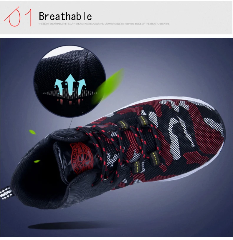 PINSEN Winter shoes Non-slip Kids Sneakers Thick Sole Boys Basketball Shoes Children Sport Shoes Outdoor Boy Trainer Basket (4)