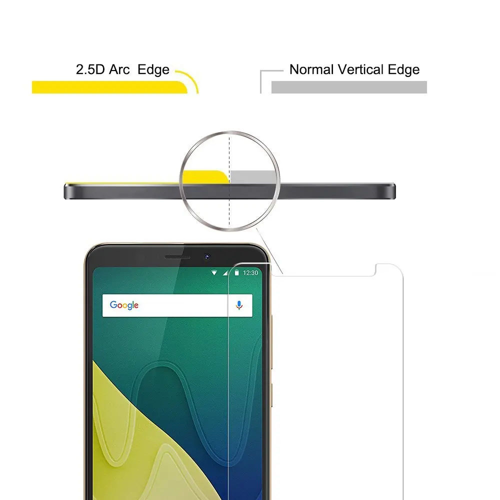 Для Wiko Sunny3 Plus 5,4" Защитная пленка из закаленного стекла премиум-класса для Wiko Sunny 3 Plus 3