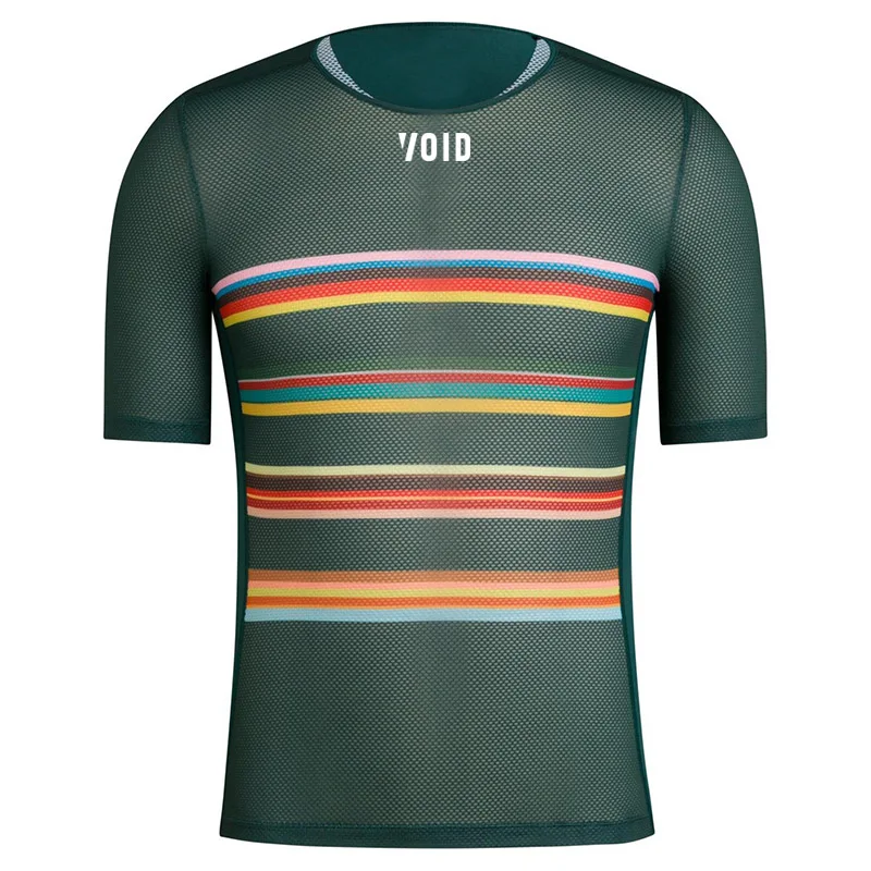 Esportes Базовая сетчатая рубашка для мужчин pro team Велоспорт базовый слой короткий рукав дорожный mtb велосипед спортивная рубашка ciclismo ropa ciclismo - Цвет: D-01
