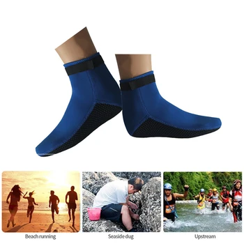 

1 Pair Swimming Protect Thick Seaside Scuba Socks Wetsuit Neoprene Diving Sock Prevent Scratches Warming Snorkeling Beach Boots