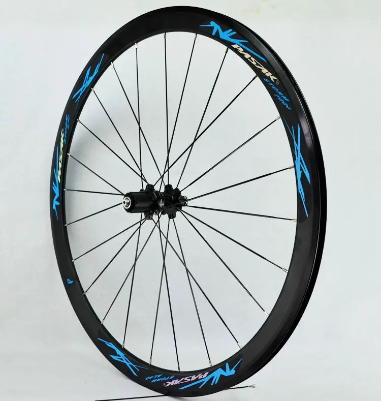 Дорожный велосипед wheeles супер-светильник алюминиевый четырех-вал perlin плоские спицы 3,0 гонки 40 Диски дорожный велосипед колеса 700C с F/V