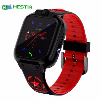 

Children Smart Watch WiFi+LBS Dual Positioning Waterproof Smart Band Silicone Strap Camera 1.44IN Screen Kids Smart Bracelet