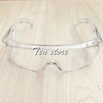 

5pcs Safety glasses transparent glasses dustproof working glasses dental laboratory glasses splash eye protective wind