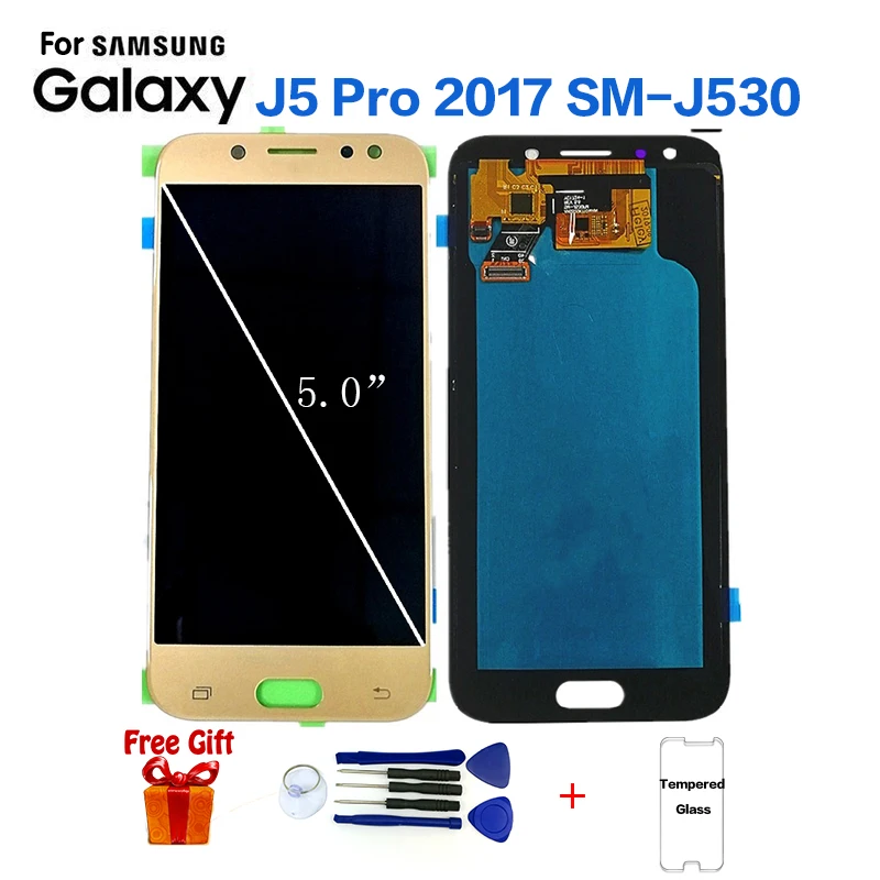 Для samsung J5 Pro J530 SM-J530F дисплей ЖК-экран Замена для samsung J5 Pro J530GM J530Y J530YM ЖК-дисплей модуль