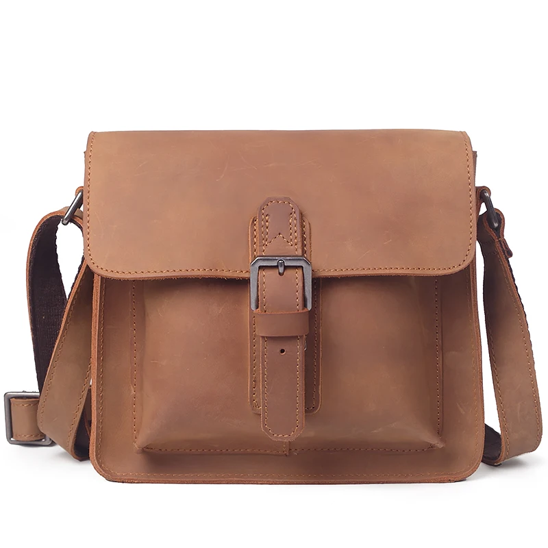 A01 винтажная ручная сумка унисекс из натуральной бычьей кожи | Багаж и сумки