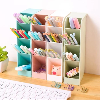 

Pen Holder Pen Organizer Holder Caddy Office Pencil Mesh Desktop Storage Box Desk Pen Pencil Organizer