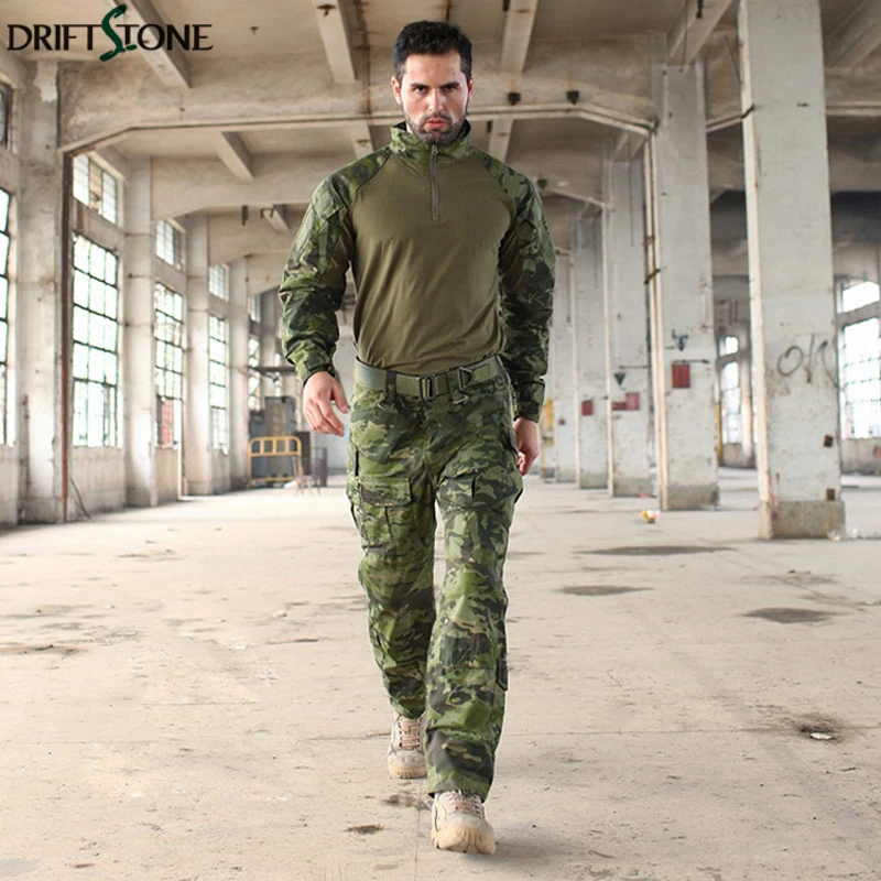 Военная форма MTP тренировочная G3 костюмы камуфляжные тактические Мультикам лягушки костюмы армейская страйкбольная боевая рубашка и брюки карго