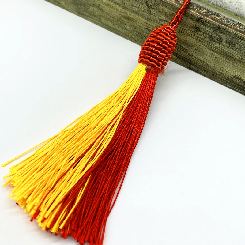Silk Tassels With Loop - 15cm Long, Fashion Accessories For Sewing & Crafts (UK Seller)