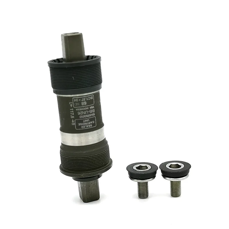 Shimano BB-UN26 68 мм x 117 5 герметичные квадратное отверстие каретка с Crankscrews ES25 UN55 UN100 BB 68/73