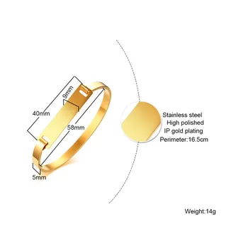 

FXM TB42 arrival fashion jewelry for women birthday gift 6mm Simple no allergic square Bracelet single style