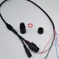 9 11 12 cores Audio Reset PoE RJ45 Camera cable for CCTV IP camera board module Video cable for camera  module 9pin 2
