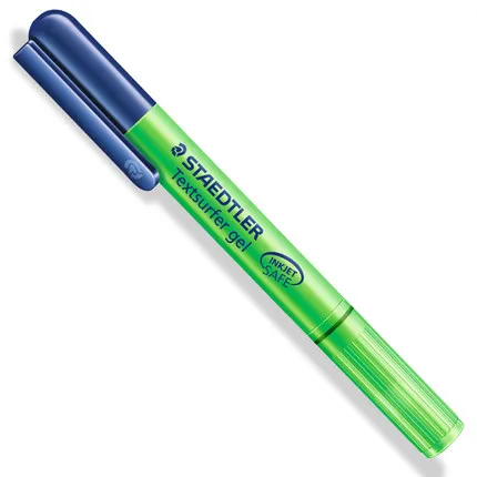 1 шт., твердый хайлайтер STAEDTLER, 264 цветов, маркер желе, карандаш, студенческий знак, вращающийся маркер для помады, инструмент для письма - Цвет: green