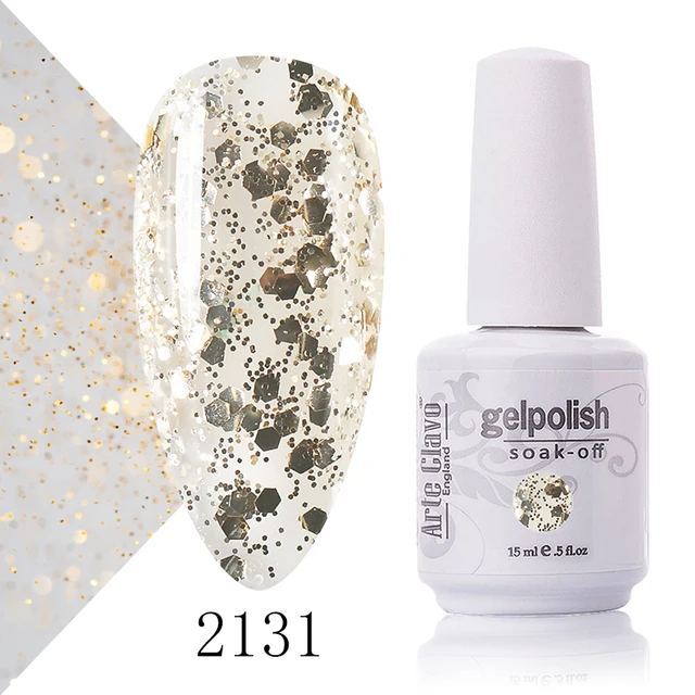 Arte Clavo 131 Colors Gel Polish Nail Gel Varnish Paint Semi Permanent Nails Art Gel Nail Polish For Manicure Top Coat Base Coat 2131