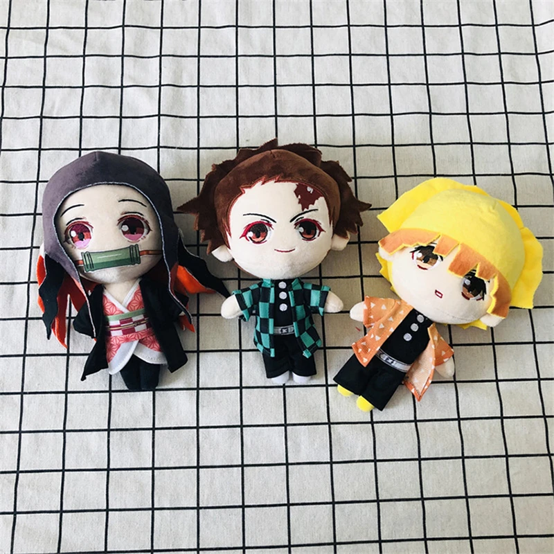 Demon Slayer Kamado Tanjirou, косплей, кукла Kimetsu No Yaiba Kamado Nezuko, плюшевая кукла, игрушка, реквизит