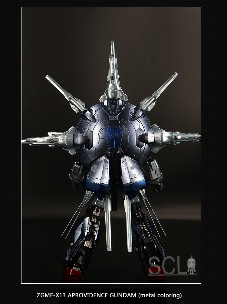 BANDAI MG 1/100 ZGMF-X13A провидение Гандам Сборная модель металлической окраски Фигурки игрушек