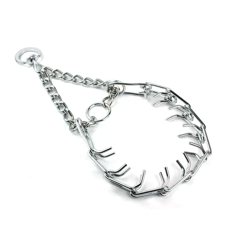 Necklace Pet-Supplies Dog Training Animal-Chain Metal Detachable Stimulate