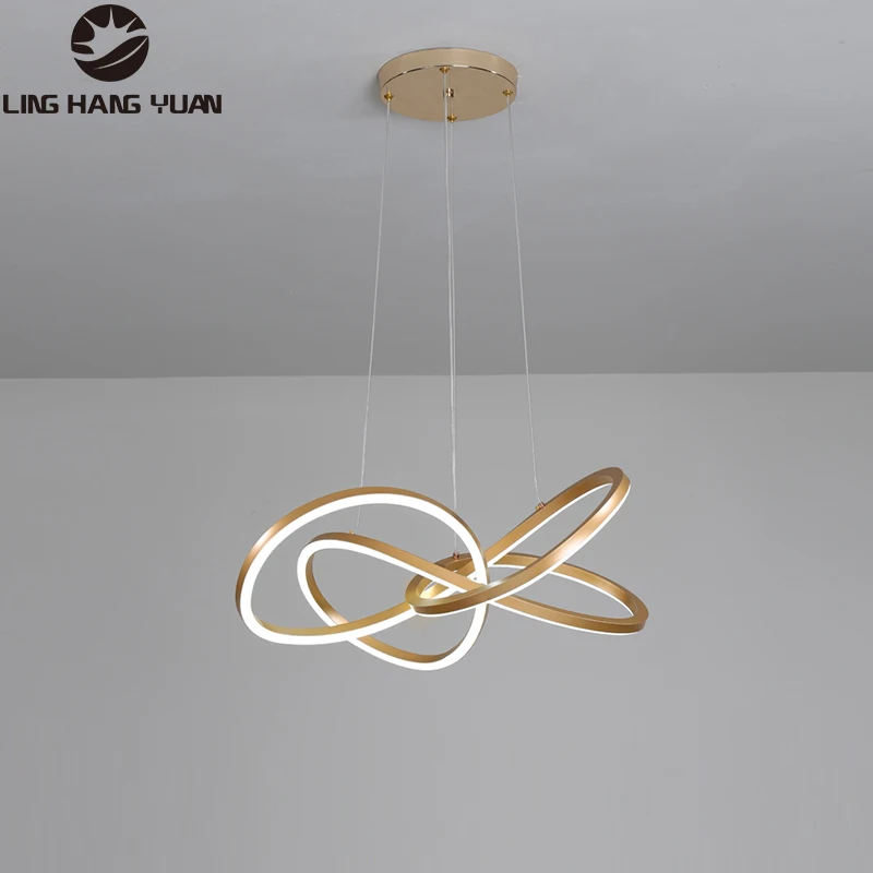 

Nordic Modern Led Pedant Light Black&Gold Color LED Pendant Lamp for Dining room Kitchen Living room 110V 220V Lighting Fixtures