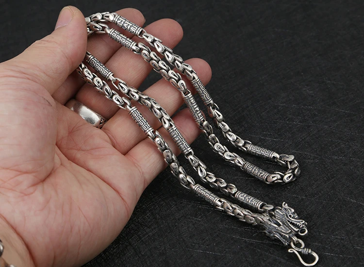 BOCAI Real S925 Sterling Silver Charm 