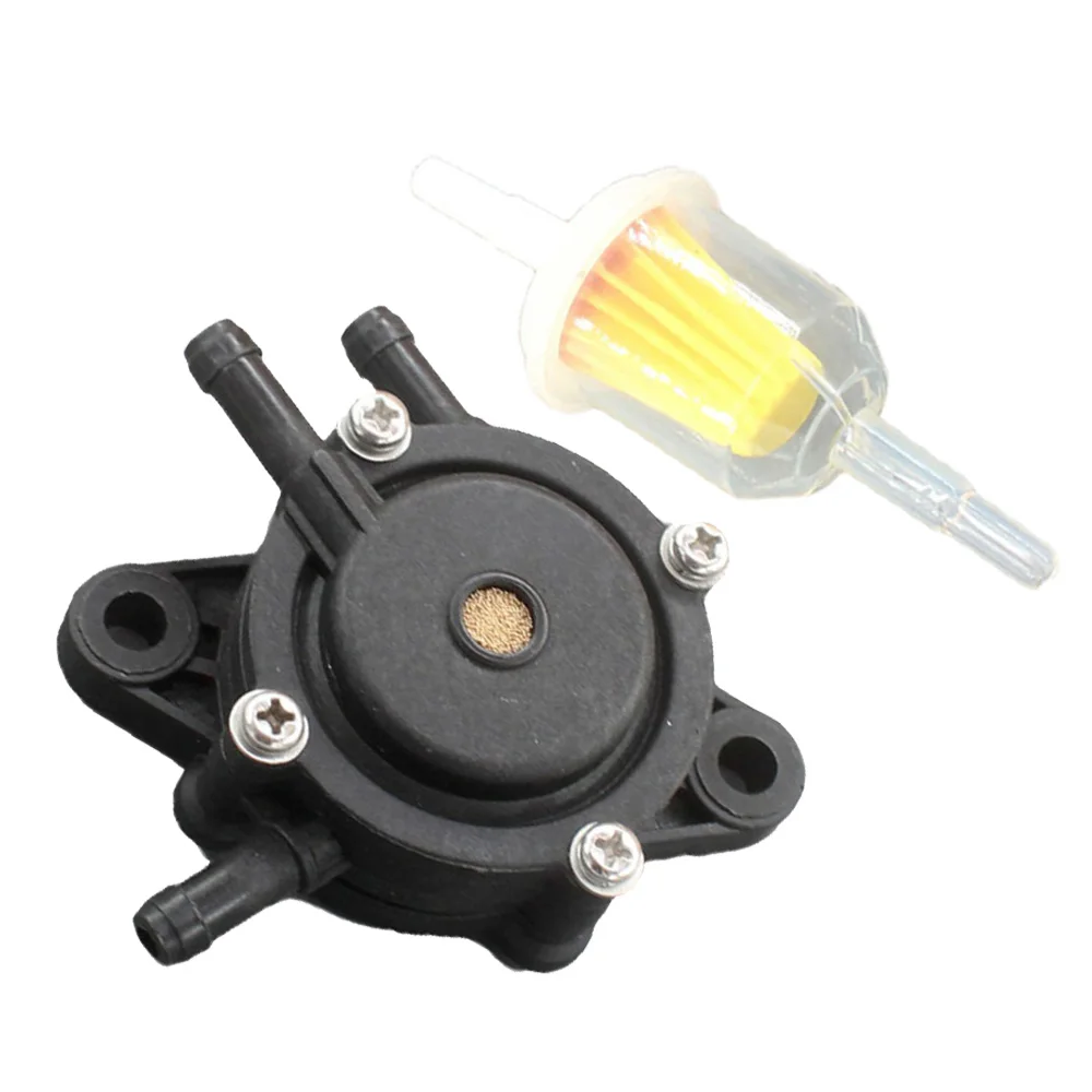 New 1*Fuel Pump+1*Fuel Filter For Honda GC135 GC160 GCV530 GX620 16700-Z0J-003