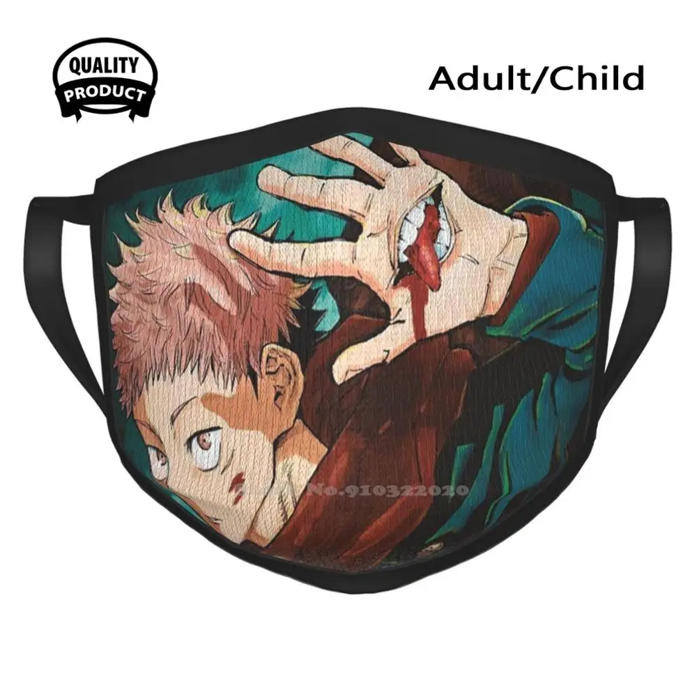 

Jujutsu Kaisen Windproof Sport Mouth Mask Jujutsu Kaisen Jujutsu Kaisen Yuji Itadori Yuji Itadori Sorcery Fight Sorcery Fight