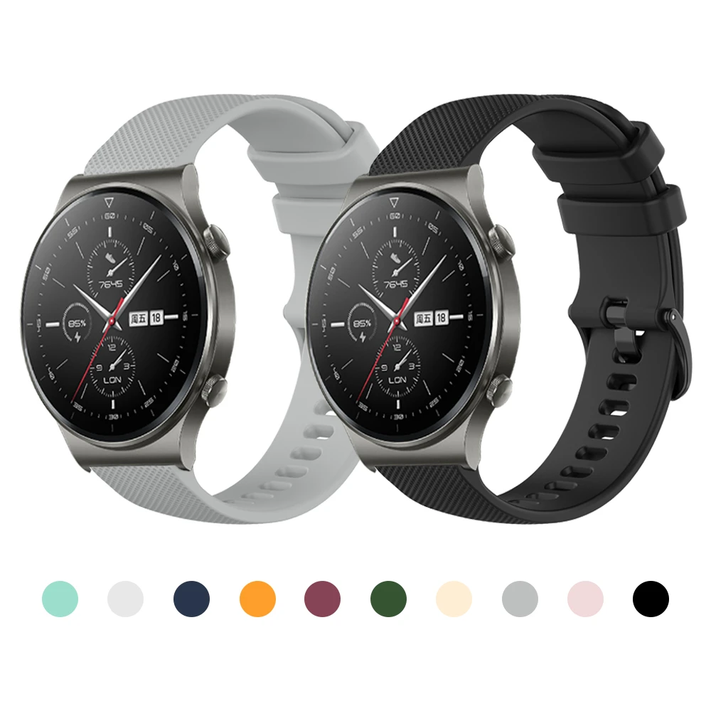 Cinturino sportivo in Silicone per Huawei Watch GT 2 Pro bracciale per  orologio GT 2e GT2 42mm 46mm e HONOR Magic Watch 46mm cinturini Correa -  AliExpress Watches