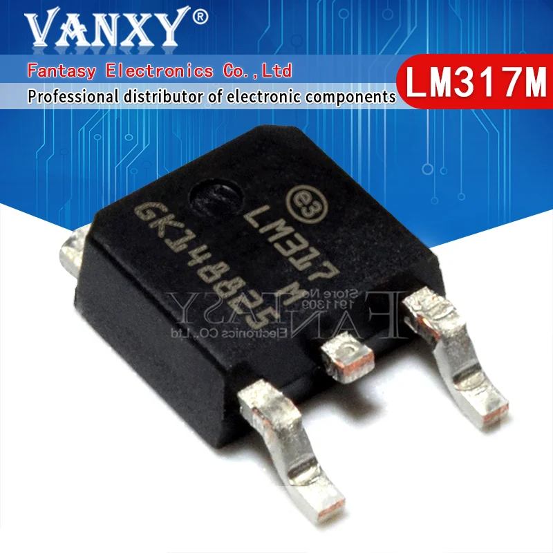 20/PCS New LM317M LM317MDT LM317 TO-252 Voltage stabilizer In Stock - 502