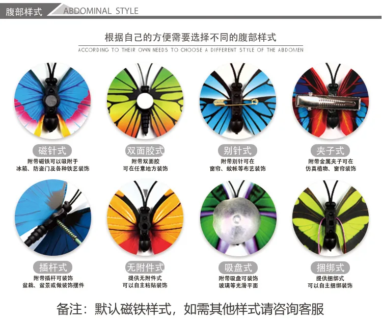 3D Model Butterfly Wall Stickers Wedding Decoration 12 Shuttlecocks in Each Box Wholesale Refridgerator Magnets Butterfly Decora