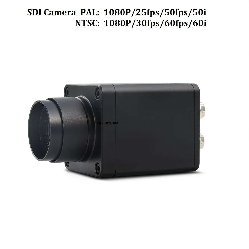 

CCTV Industrial 3G SDI 2.0MP NTSC:1080P/30fps/60fps/60i PAL:1080P/25fps/50fps/50i Security Box Mini No Distortion SDI Camera
