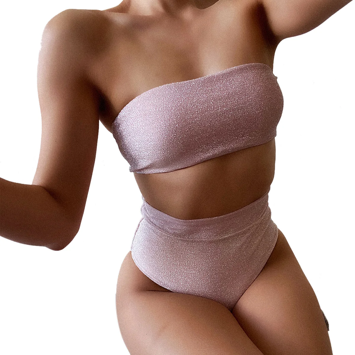 ladies bandeau swimsuits