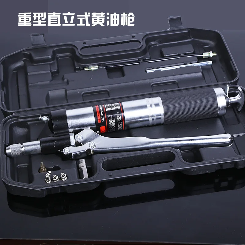 

FUYU-228 American-Style Manual Grease Gun Self-Priming Heavy Duty Machinery Only Automobile Tool Grease Injector 800cc