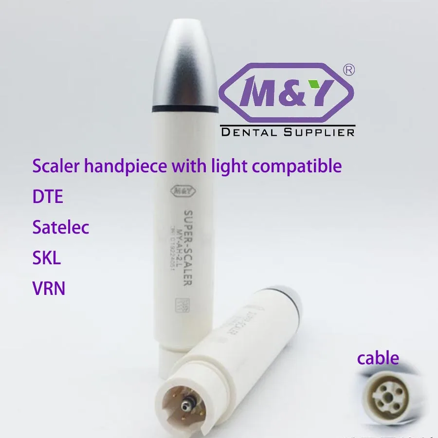 

Dental Ultrasonic Scaler Handpiece Detachable Piezo Scaler Handpiece Ultrasonic Piezon Scaling Fit DTE SATELEC N SK HD-7L