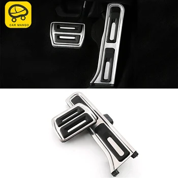 

CARMANGO for VW Volkswagen Tiguan 2010-2016 Car Styling Accelerator Foot Rest Brake Pedal Cover Trim Frame Interior Accessories