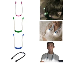 Портативный книга светильник гибкий громкой связи Bluetooth гарнитура для авто светодиодный фонарь на шею светильник Hug настольная лампа Новинка Светодиодный ночной Светильник вспышки светильник Высокое качество