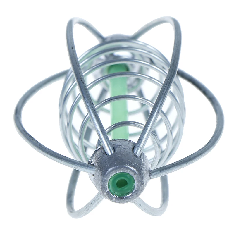1PC Fishing Feeder Sinker 6 Wire Method Carp Swim Feeders Spring Lead 5cm/6cm/7cm | Спорт и развлечения