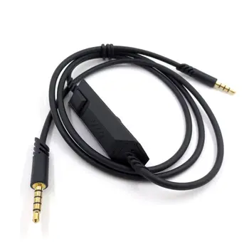 

3.5mm Audio Cable Inline Control for Logitech G633 G933 Or For Logitech Astro A10 A40 or For G433/G233 Gaming Headset Headphone