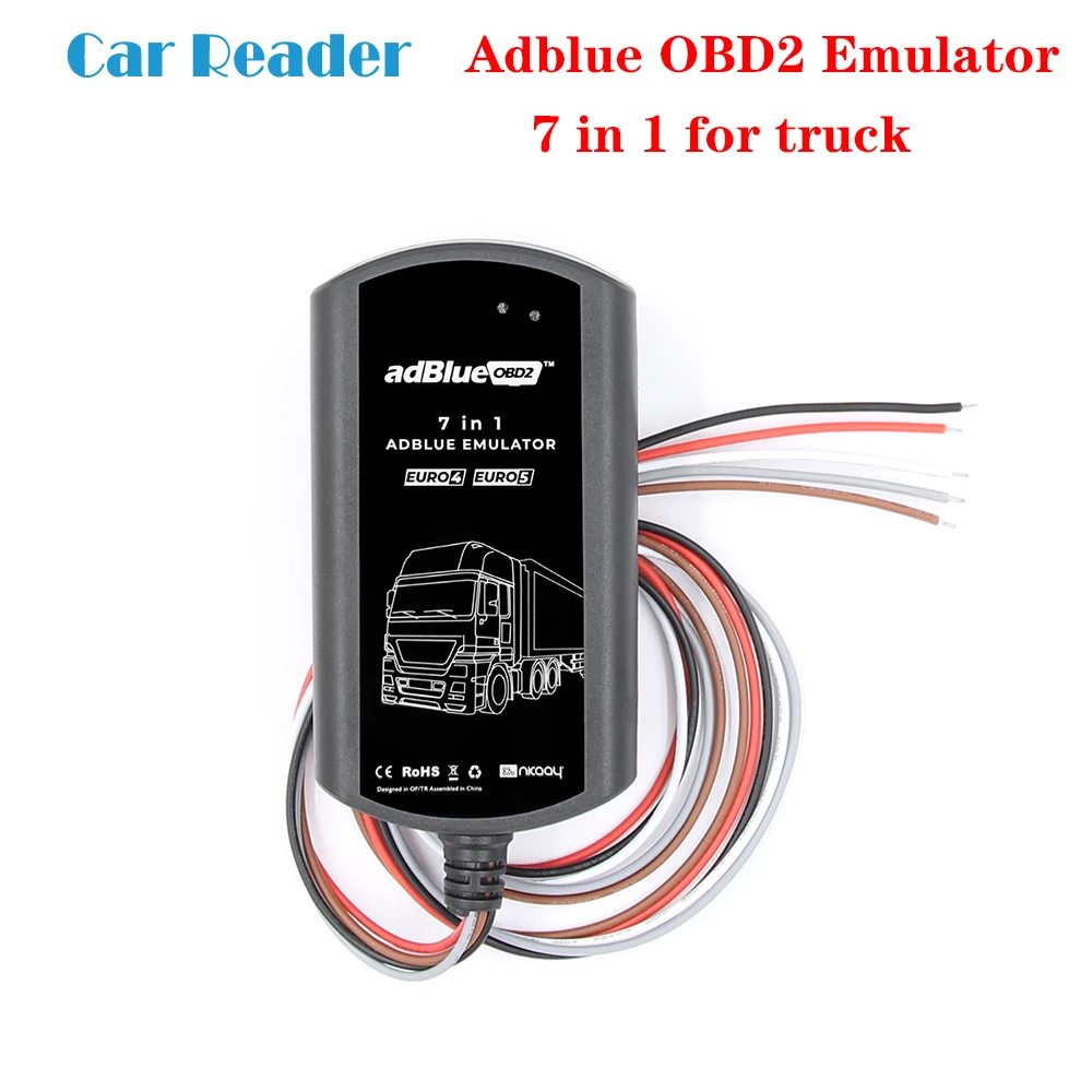 2019 с бесплатной доставкой эмулятор AdBlue 7 в 1 коробка Adblue для серии DAF/IVECO/Renault/Volvo