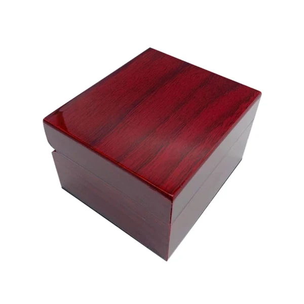 Новое поступление кубовидные деревянные винтажные часы деревянная коробка для мужчин и женщин Повседневная мода подарок на день рождения