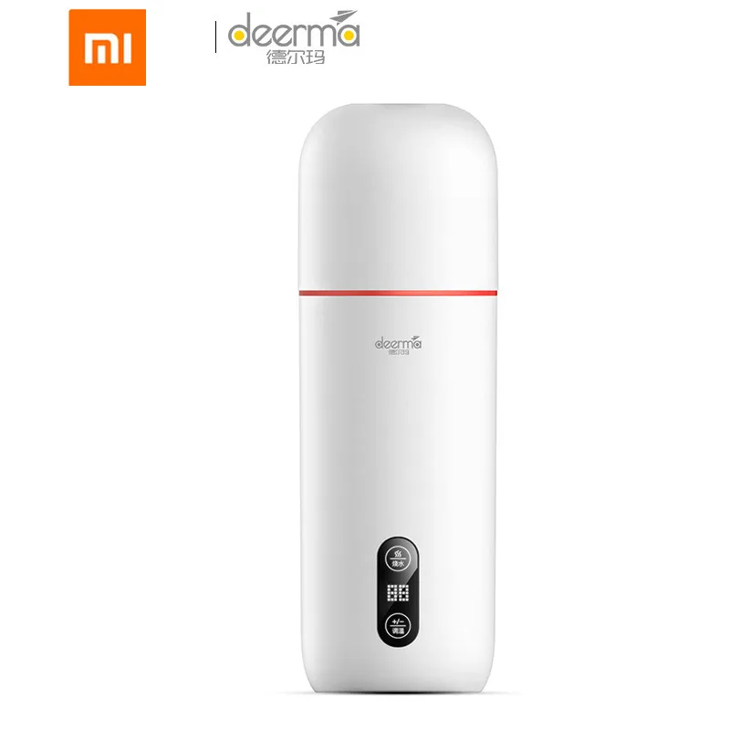 Умная бутылка для воды Xiaomi Mijia Deerma 350 мл OLED от Youpin 304 Теплая из нержавеющей