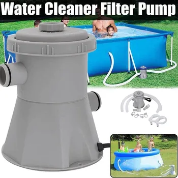 

EU/US/UK plug Electric Swimming Pool Filter Pump For Above Ground Pools Cleaning Tool Paddling Pool Water Pump Filter Kit#g4