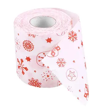

Creative Santa Claus Tissue Toilet Paper Roll Party Gift Merry Christmas Roll Paper for Table Living Room Bathroom