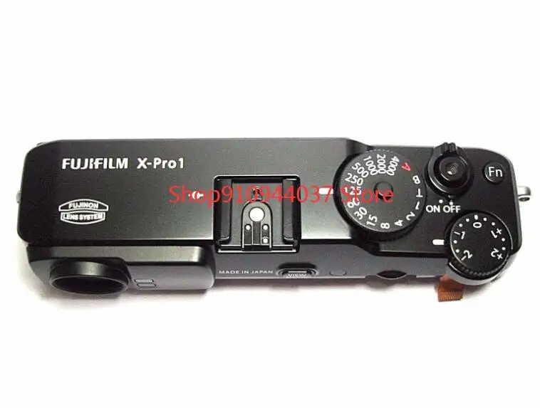 Fuji fuji film X-PRO1カメラ交換ユニット修理部品用xpro1トップカバー、シャッターボタン電源スイッチ付き