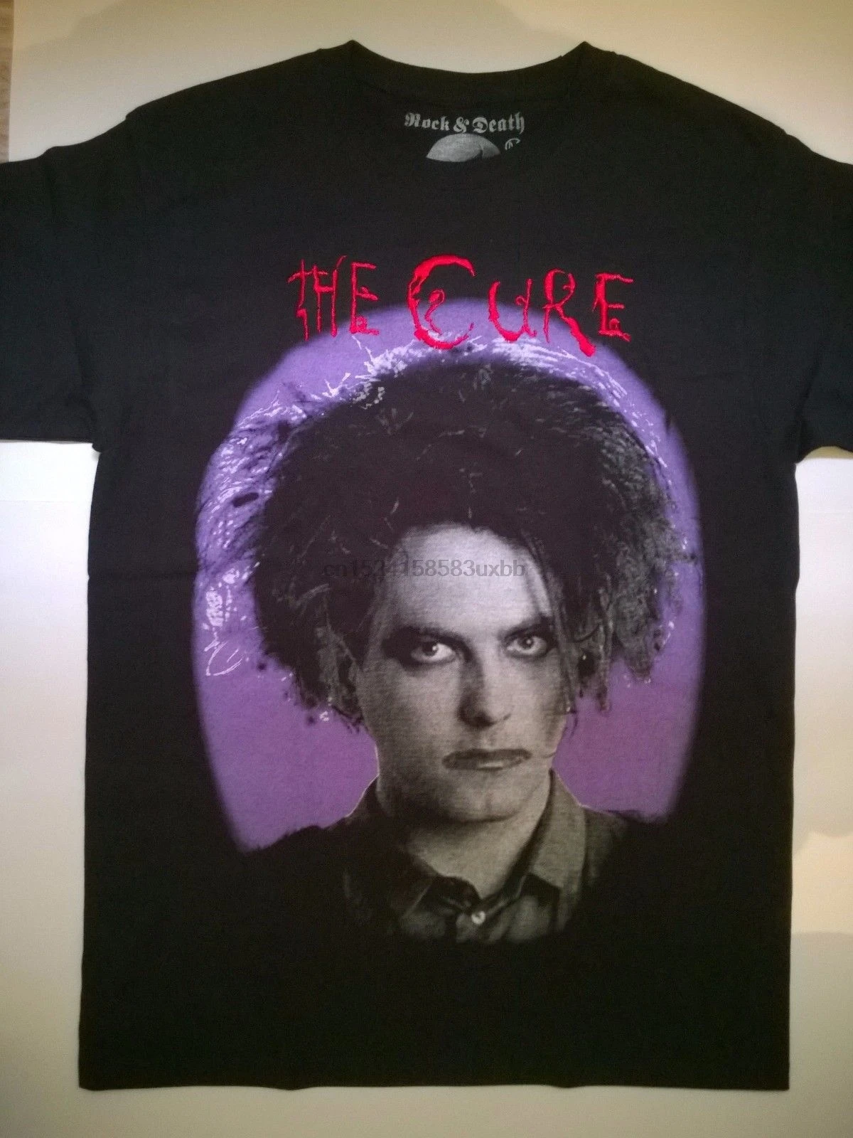 Футболка THE CURE с редкой вышивкой и логотипом Роберт Смит гот Панк мужские