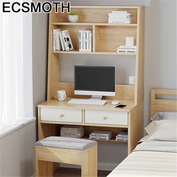 

Pliante Scrivania Ufficio Schreibtisch Escritorio Office Desk Tavolo Laptop Mesa Computer Bedside Tablo Table With Bookcase