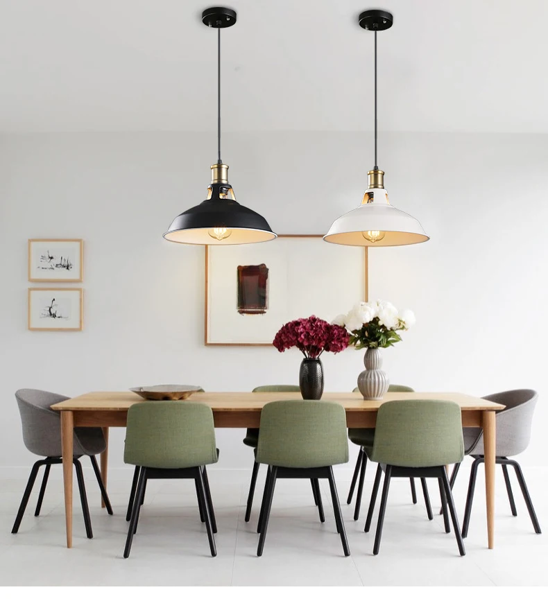 Hanglamp para Restaurante Barra de Suspensão Luzes Pingente Retro Lâmpada Titular Edison Led Ferro Estilo Industrial Luminária E27 4 Luzes pingente retro lâmpada e27 titular edison